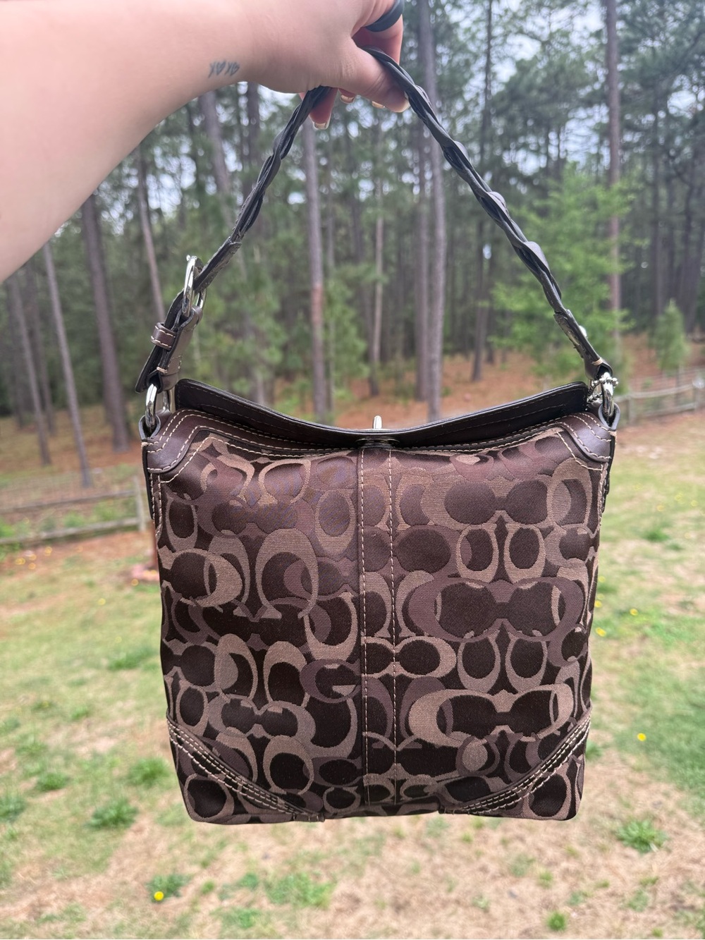 Coach Chelsea Signature Optic Hobo - Picture 3 of 7